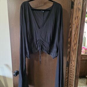 Elegant Black Women's Top